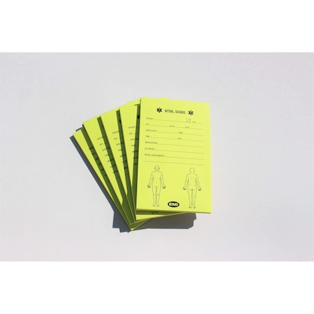 Emi Vital Signs Triage Notepads, 5 Pack 690